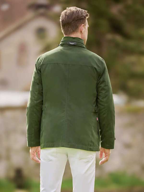 Wellington Fieldjacket "Renfield" In Racing Green - Afbeelding 2