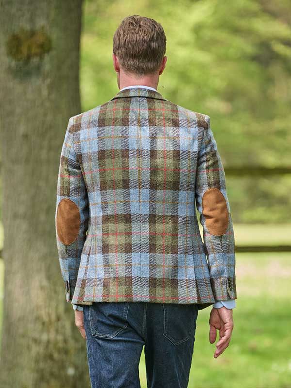 Harris Tweed Jacket London In Highland Check - Afbeelding 2