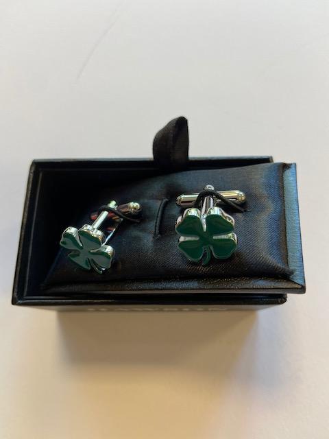 Manchetknopen Klavertje Vier