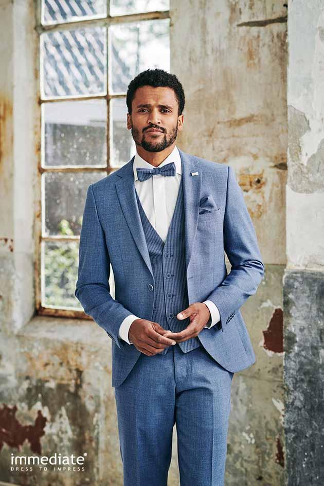 Trouwpak Immediate, blauw