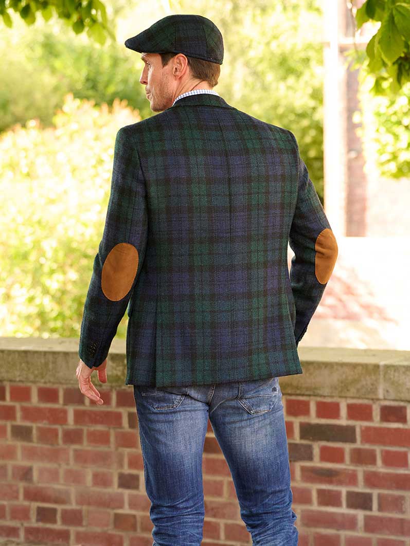 Harris Tweed Jacket London In Blackwatch - Afbeelding 2