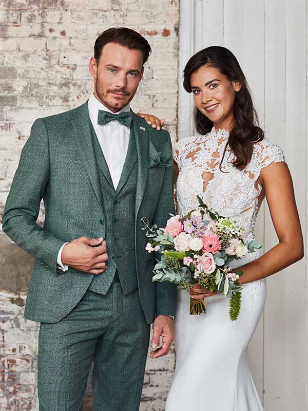 Trouwkostuum Immediate, Groen