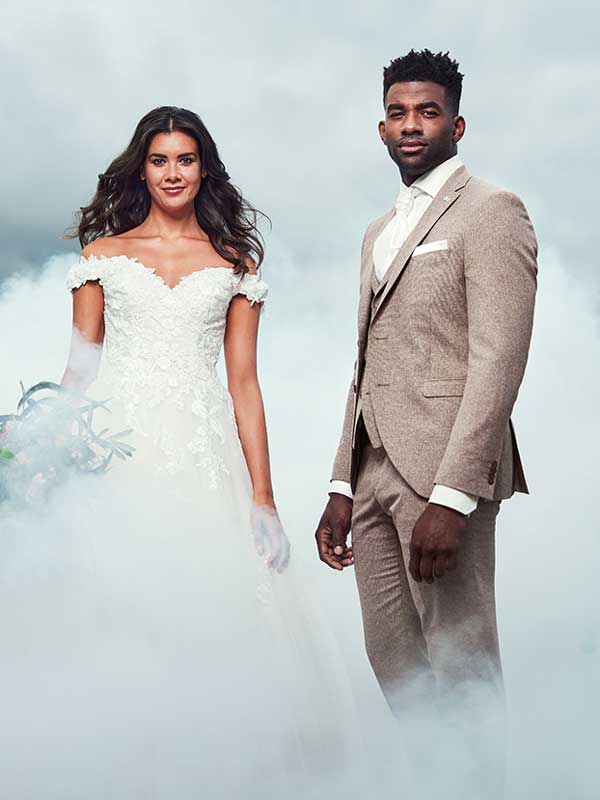 Trouwkostuum Immediate, Tabacco - Afbeelding 2