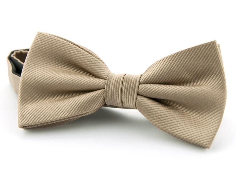 Strik, 100% zijde Khaki