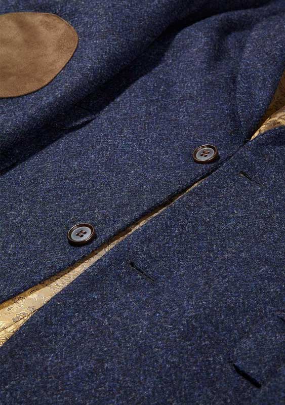 Yorkshire Tweed Colbert, Patrick Jacket - Blue - Afbeelding 4
