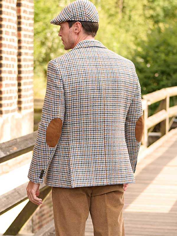 Harris Tweed Jacket London In Cream Cocktail - Afbeelding 2