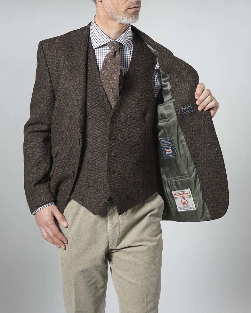 Harris Tweed Jacket London In Multicolor - Afbeelding 2