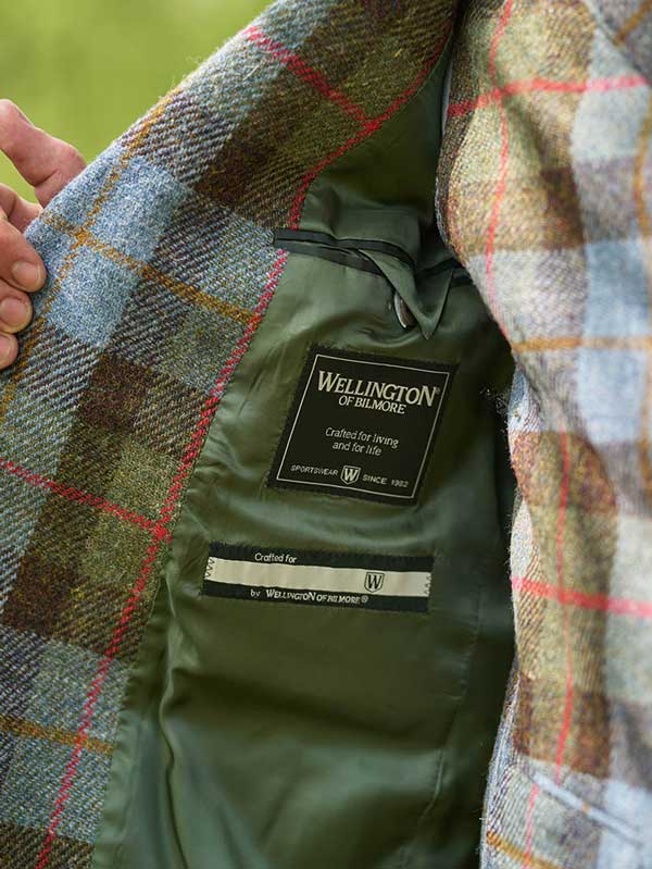 Harris Tweed Jacket London In Highland Check - Afbeelding 5