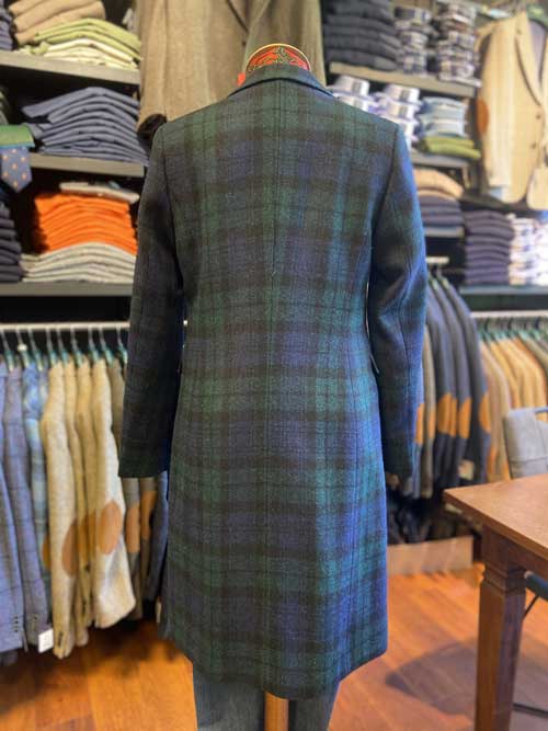 Harris Tweed Damesjas In Blackwatch - Afbeelding 3