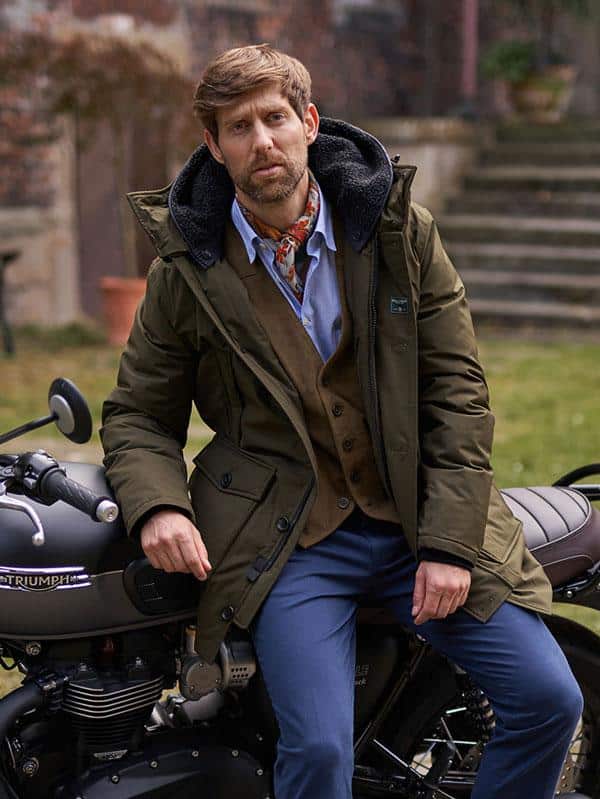 Wellington Wind- en Waterbestendige Parka Groen