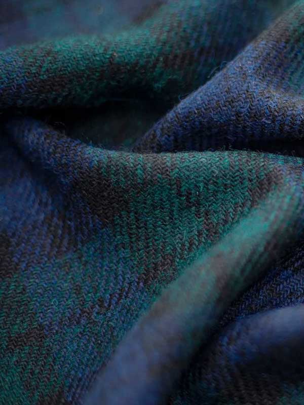 Harris Tweed Damesjas "Emilia" In Blackwatch - Afbeelding 4