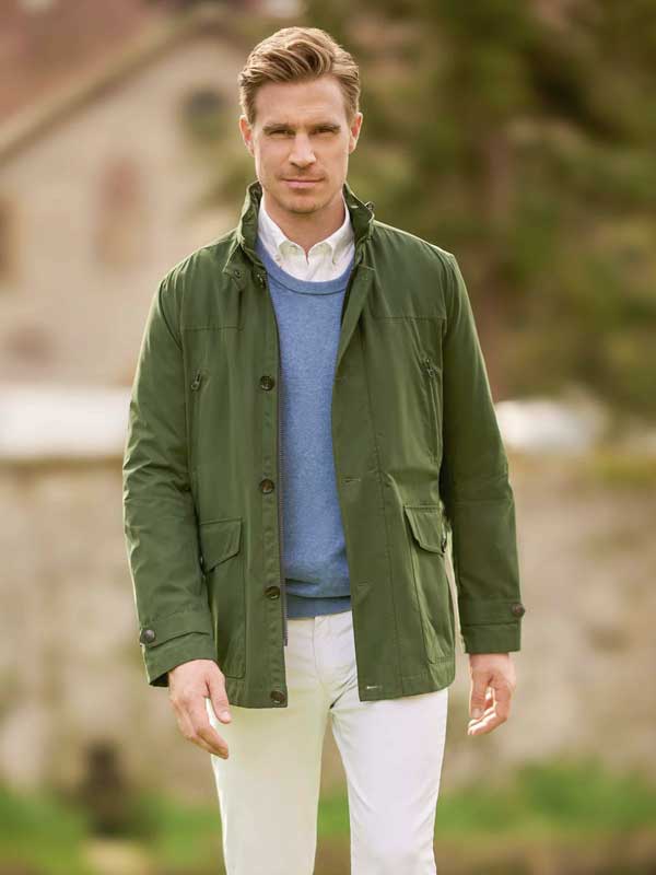 Wellington Fieldjacket "Renfield" In Racing Green