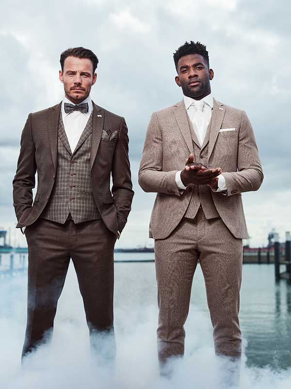 Trouwkostuum Immediate, Tabacco - Afbeelding 3