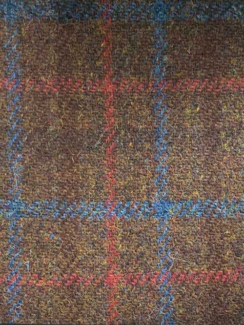 Harris Tweed Flat Cap Henry In Lord's Overcheck - Afbeelding 2