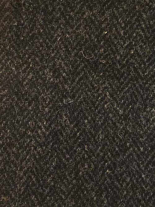 Harris Tweed Dames Rok In Charcoal - Afbeelding 2