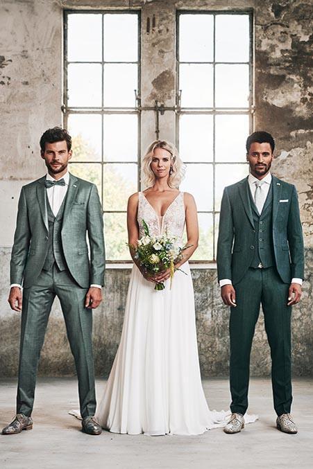 Trouwpak Immediate, groen