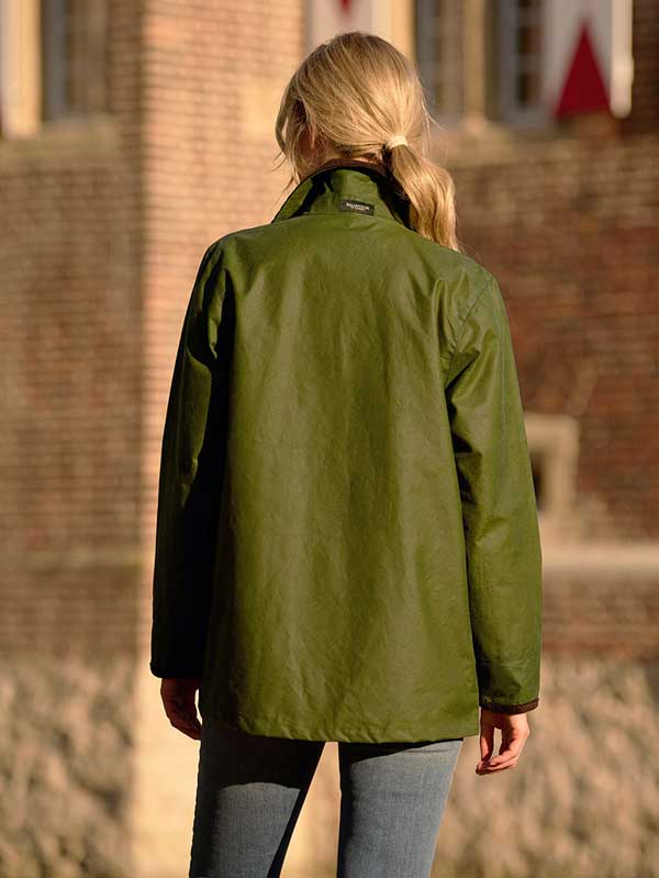 Dames ZomerWaxcoat Queensberg In Lemongrass - Afbeelding 3
