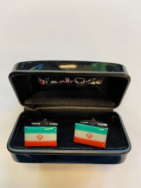Manchetknopen Iraanse Vlag