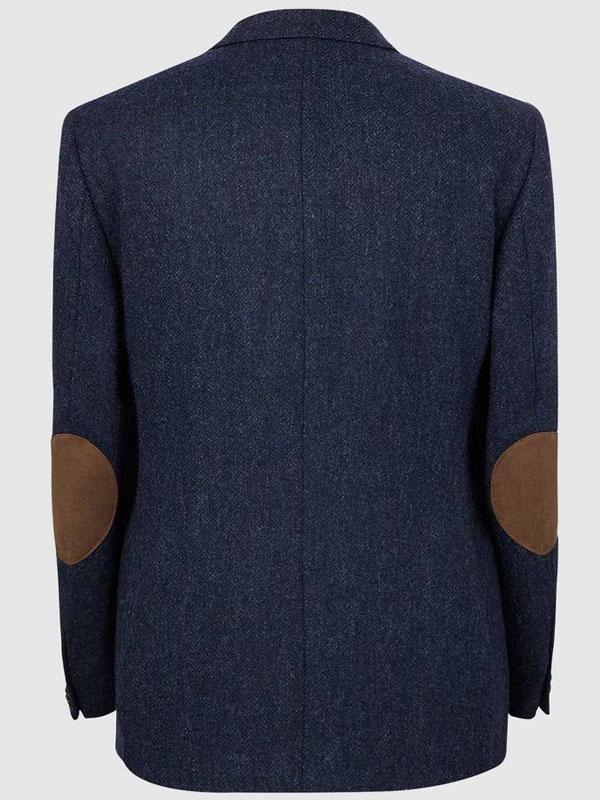 Tweed kostuum Donkerblauw - Afbeelding 3