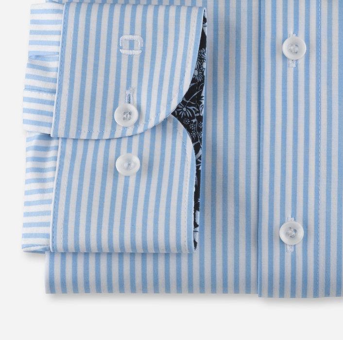 OLYMP Level Five 24/Seven Body Fit, New York Kent, balk streepje - Afbeelding 3