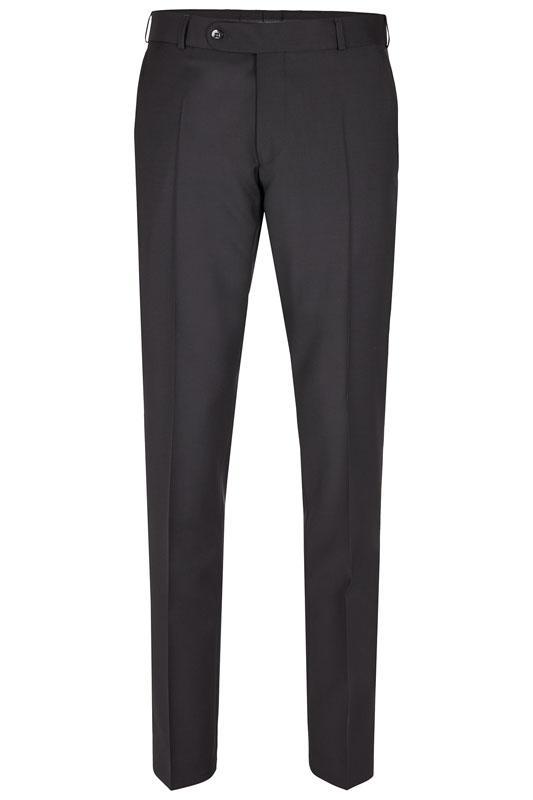 Smoking, Zwart opgesneden revers in wol mohair - Afbeelding 6