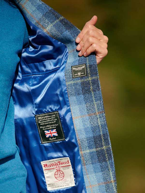 Harris Tweed Dames Jasje Jeans 612 - Afbeelding 2