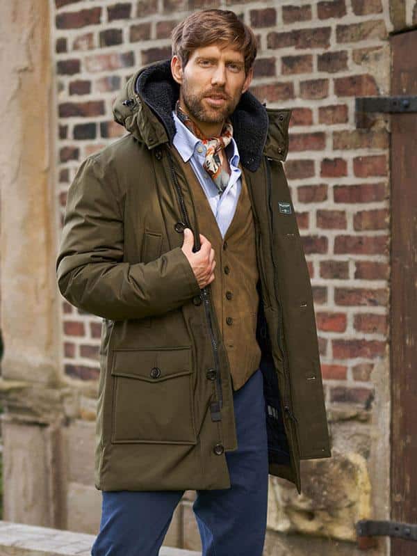 Wellington Wind- en Waterbestendige Parka Groen - Afbeelding 2