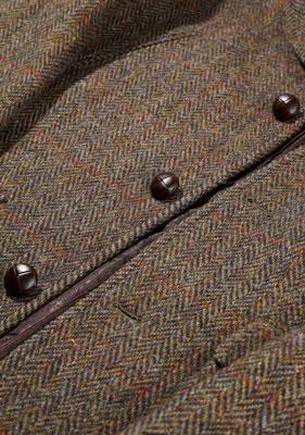 Harris Tweed Colbert, Callum Utility Jacket - Brown - Afbeelding 2