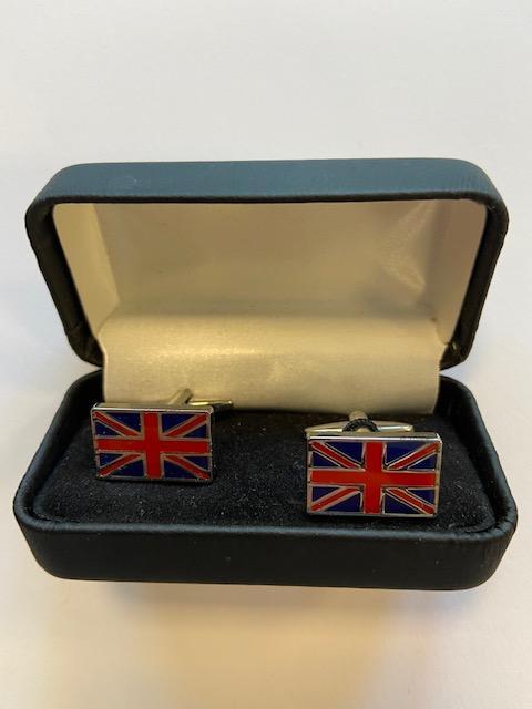 Manchetknopen Britse Vlag