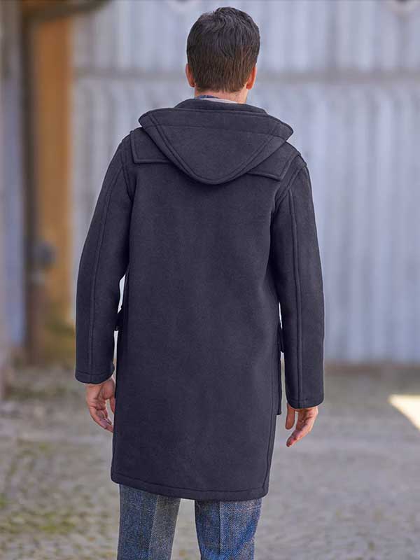 Dufflecoat Voor Heren In Navy - Afbeelding 6
