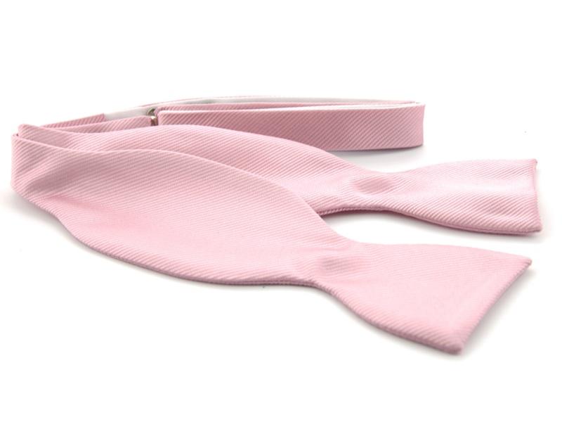 Strik, zelfstrikker 100% zijde Roze