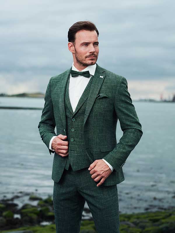 Trouwkostuum Immediate, Bottle Green