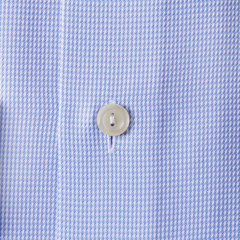 Sky blue twill shirt - Afbeelding 3