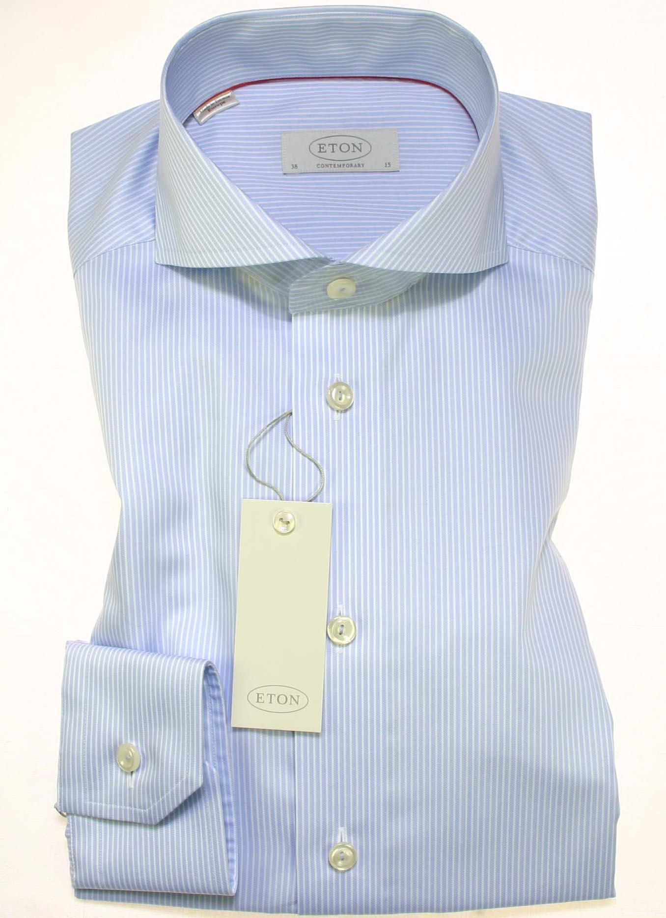 Shirt Blauw streepje