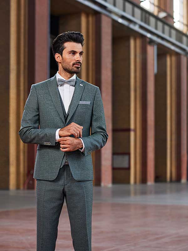 Trouwkostuum Immediate, Midden Groen