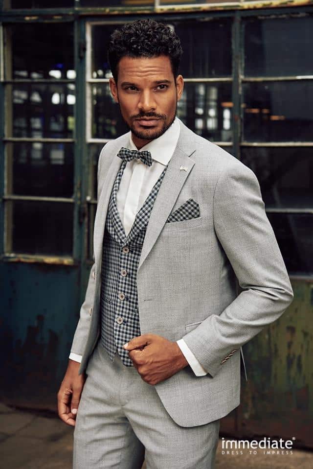 Trouwpak Immediate, lichtgrijs