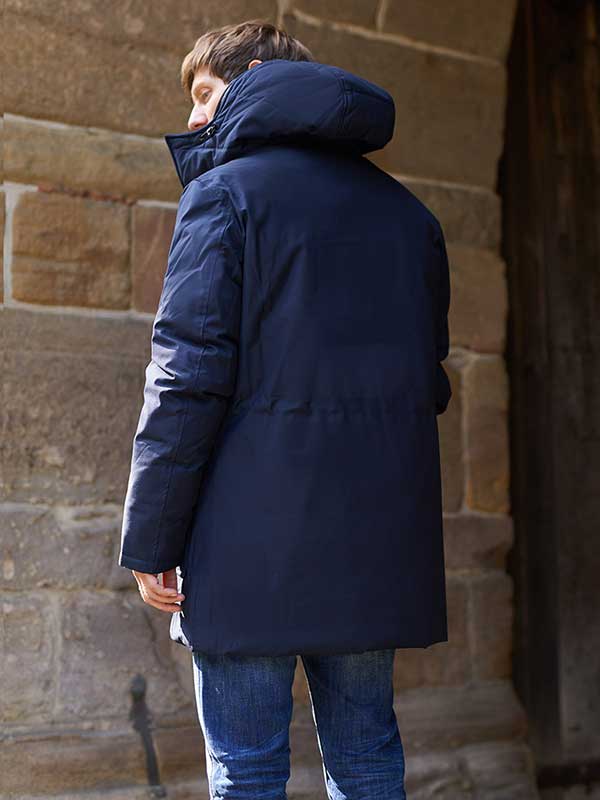 Wellington Wind- en Waterbestendige Parka Marine - Afbeelding 3