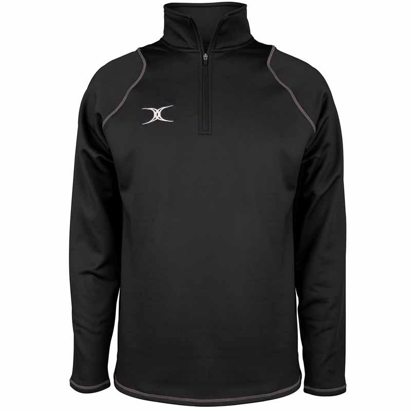 Gilbert, Quest 2 1/4 Zip Flc Zwart
