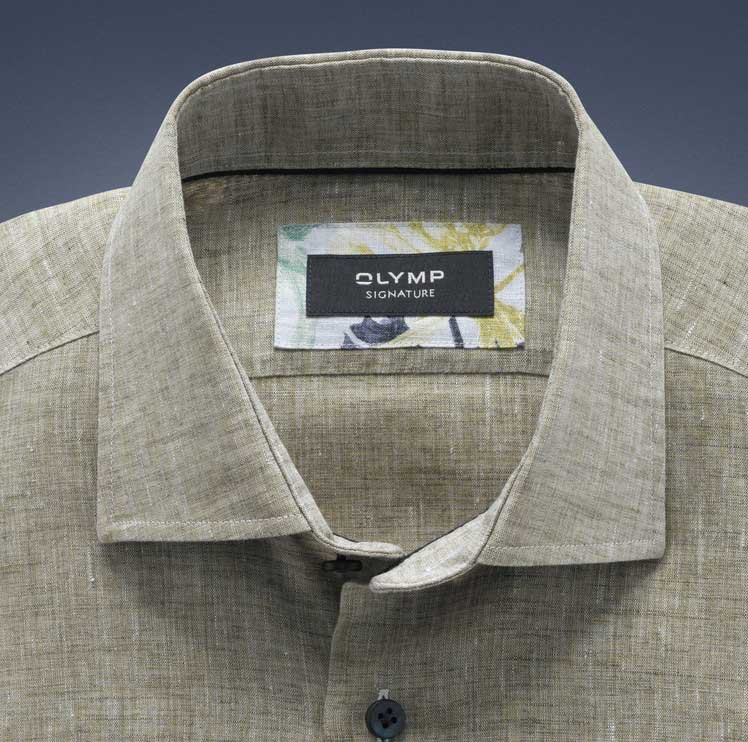 OLYMP SIGNATURE Tailored Fit, SIGNATURE Kent, Kaki - Afbeelding 2