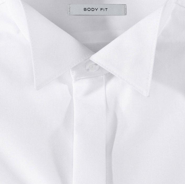Smokingshirt, body fit extra lang - Afbeelding 3