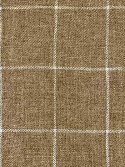 Linnen Jasje Wellington Beige Ruit - Afbeelding 3