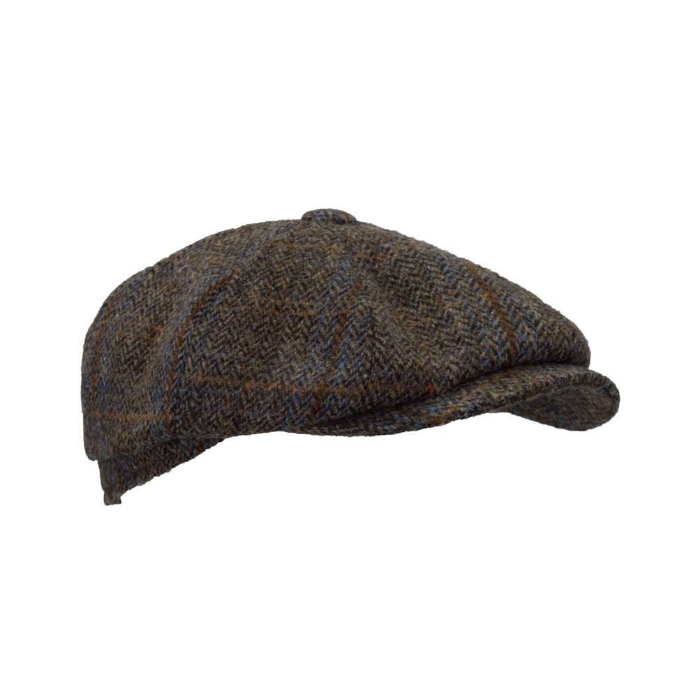 Bakerboy Cap Harris Tweed Clinton Brown