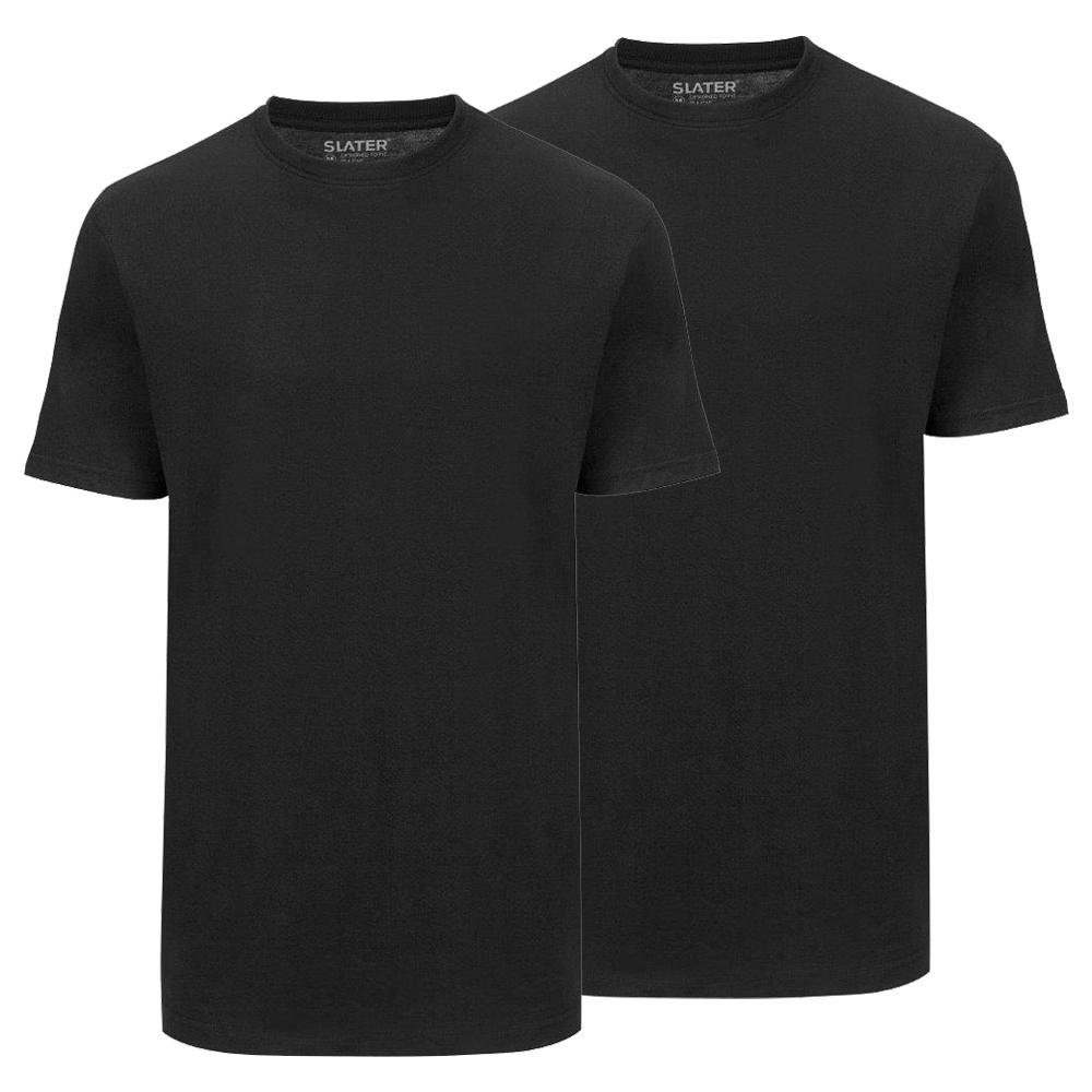 T-shirt Basic ronde hals, 2-pack