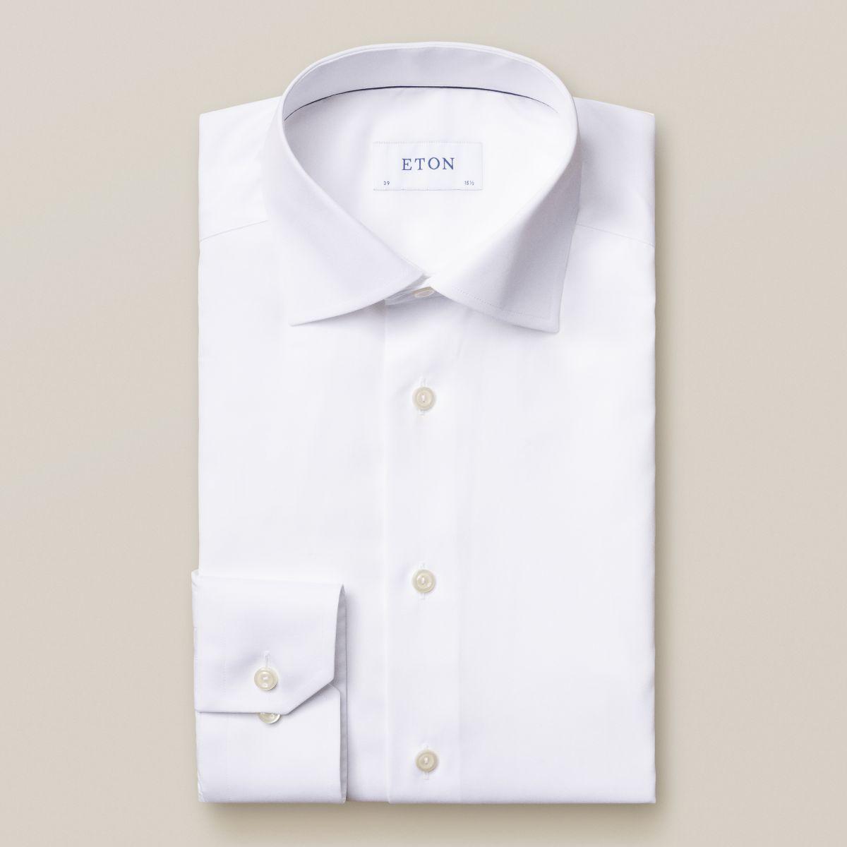 White poplin shirt