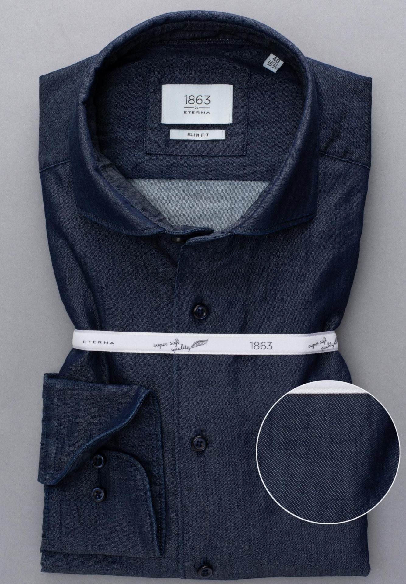 Shirt Eterna Denim - Afbeelding 2