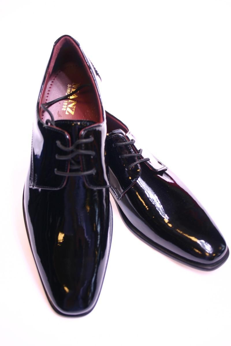 Black Tie Schoenen Maat 47 Man Lakschoen, Zwart Lak, Glad Black Tie