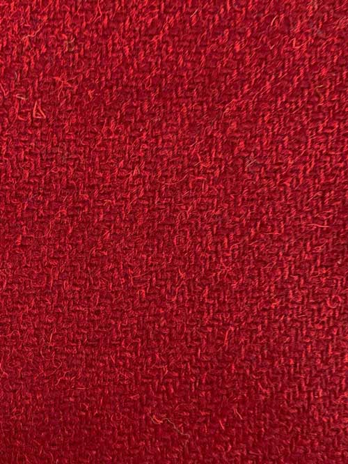 Harris Tweed Dames Vestje Lea In Red Twill - Afbeelding 2