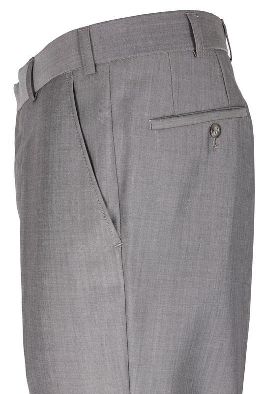 Smoking, Grijs opgesneden revers in wol mohair - Afbeelding 6