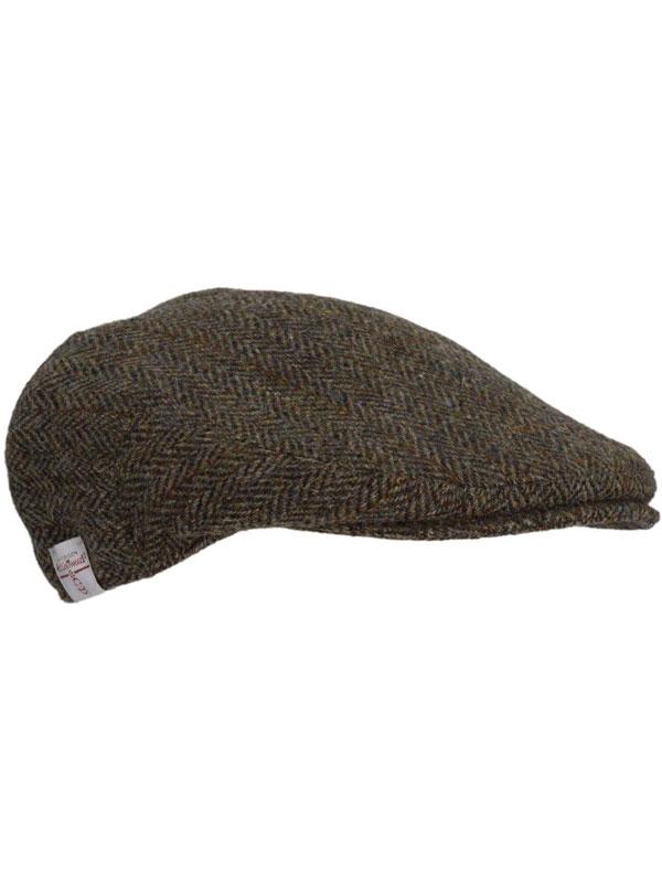 Flat Cap Harris Tweed Charcoal - Afbeelding 4