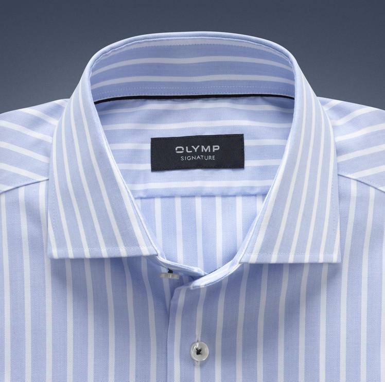 OLYMP SIGNATURE  Tailored Fit, SIGNATURE Kent, Licht Blauw - Afbeelding 2